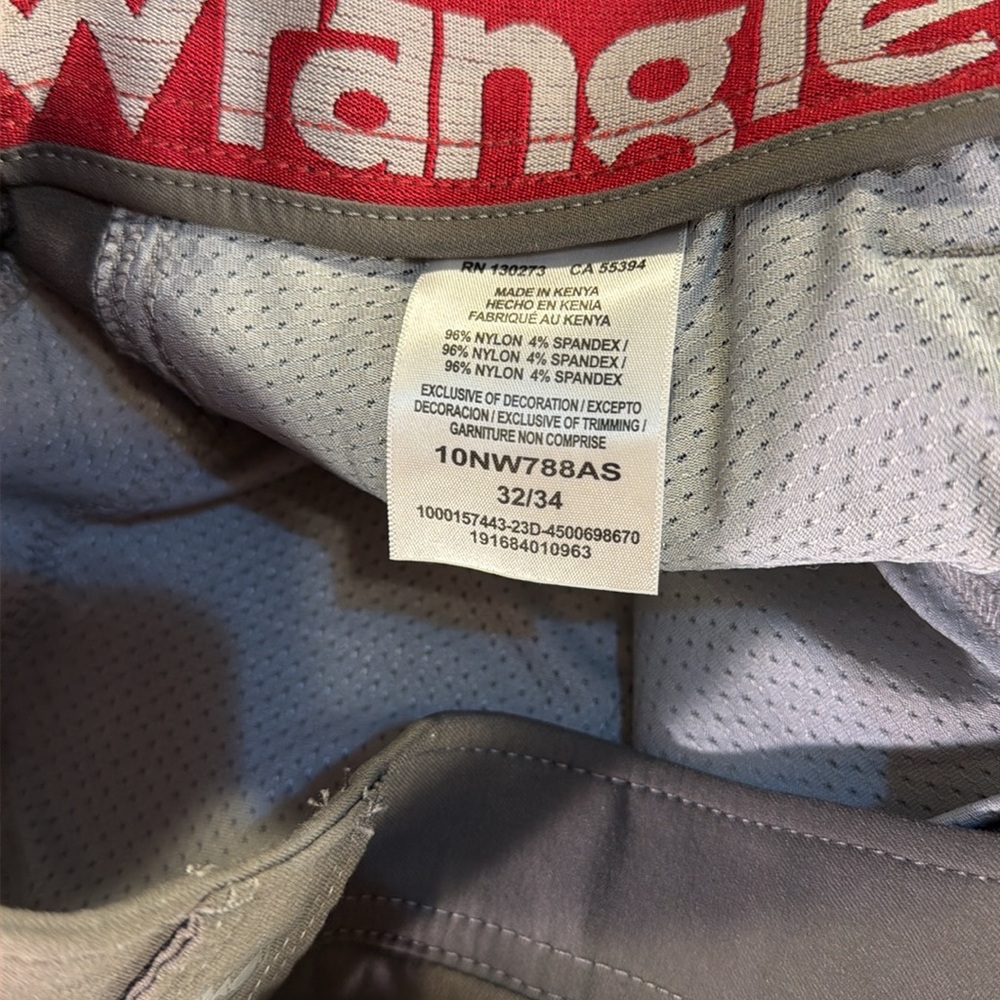 Wrangler men’s all-terrain cargo pants flex waistband size 32/34 - Picture 4 of 8